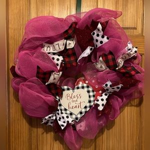 Valentines wreath